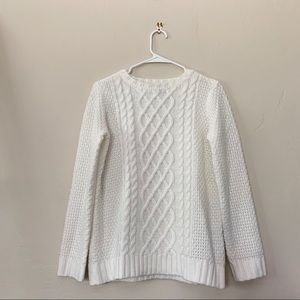 Cream/white Knit Sweater